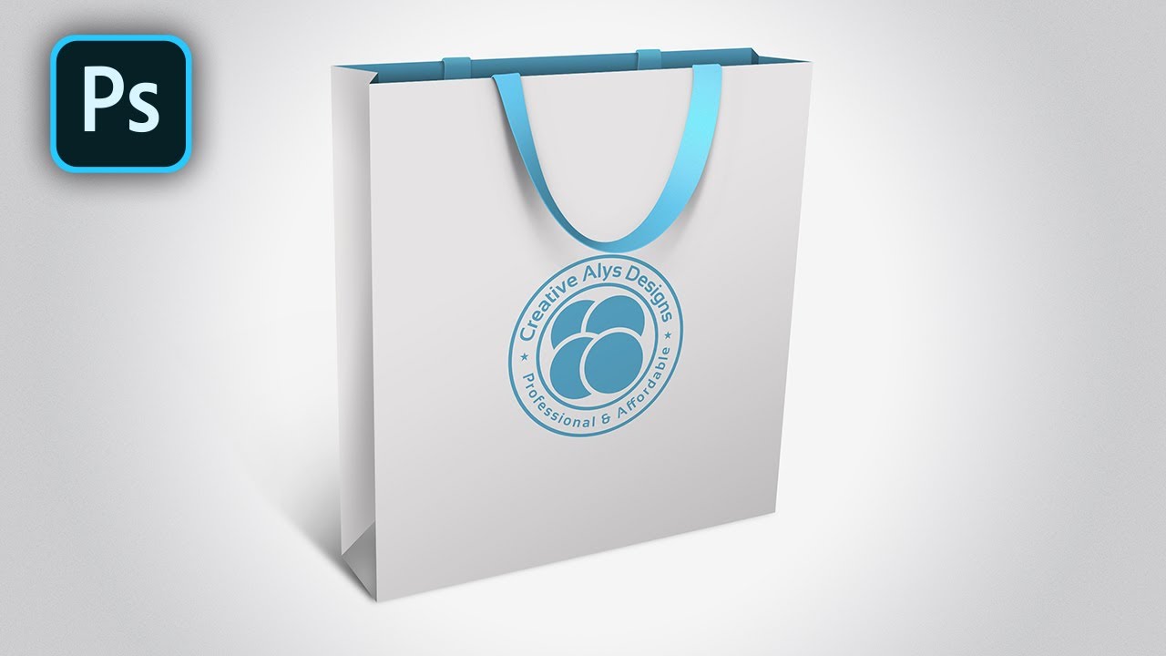 Download Put your Logo Designs on Bags using Photoshop Mockup | Tutorial - YouTube