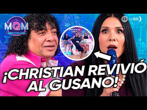 Christian Domínguez "lost all control" while dancing to the rhythm of the "worm" | Mande Quien Mande