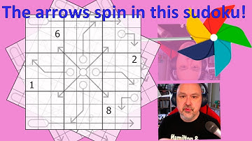 An arrow sudoku with a twist, or maybe with a spin.