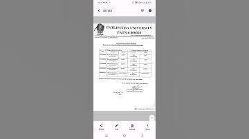 Part 2 and 3 exam routine 2024 Patliputra University Patna