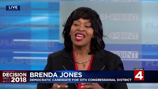 Michigan 13th Congressional District Debate: Brenda Jones says she'll be accessible