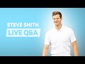 Steve smith live qa 12921  steve smith cricket academy