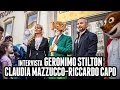 GERONIMO STILTON A CINECITTA&#39; WORLD | Geronimo Stilton, Claudia Mazzucco, Riccardo Capo intervistati
