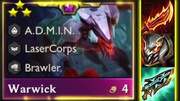 How strong is 3 star Warwick ? | TFT Set 8.5