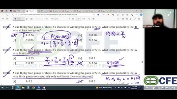 PRC 2 | QM | Sir Dawood Shahid | Chapter 12 | Lecture 01 | Probability distributions