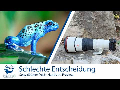 Bad Decision - Sony 600mm f/6.3 | Hands-on Preview