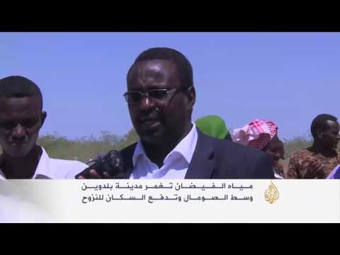 نهر شبيلي يكتسح مدينة بلدوين وسط الصومال
