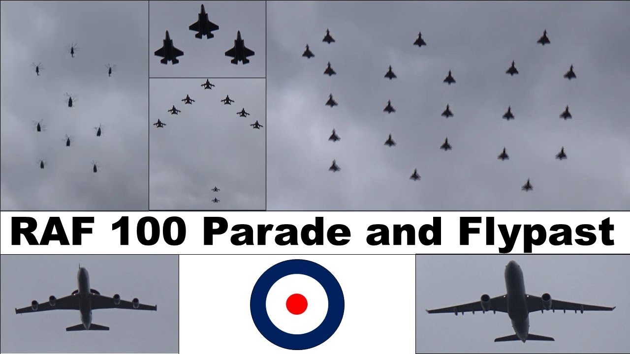 Raf 100 Parade And Flypast Highlights 2018 Youtube