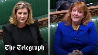 video: Penny Mordaunt pokes fun at SNP with mock 12 Days of Christmas