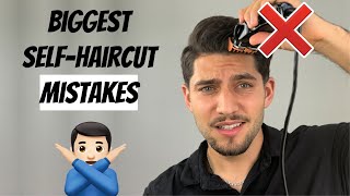 Top 10 BIGGEST Self-Haircut Mistakes To Avoid