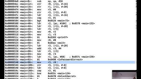 SecurityTube GNU Debugger Expert: Part 12: Cracking a Simple Program on ARM Architecture