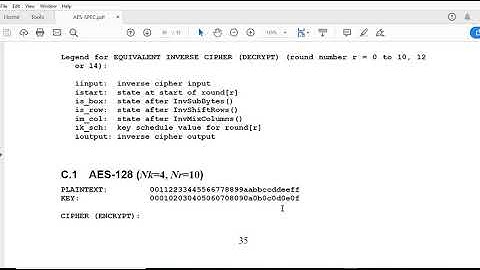 AES Implementation in C