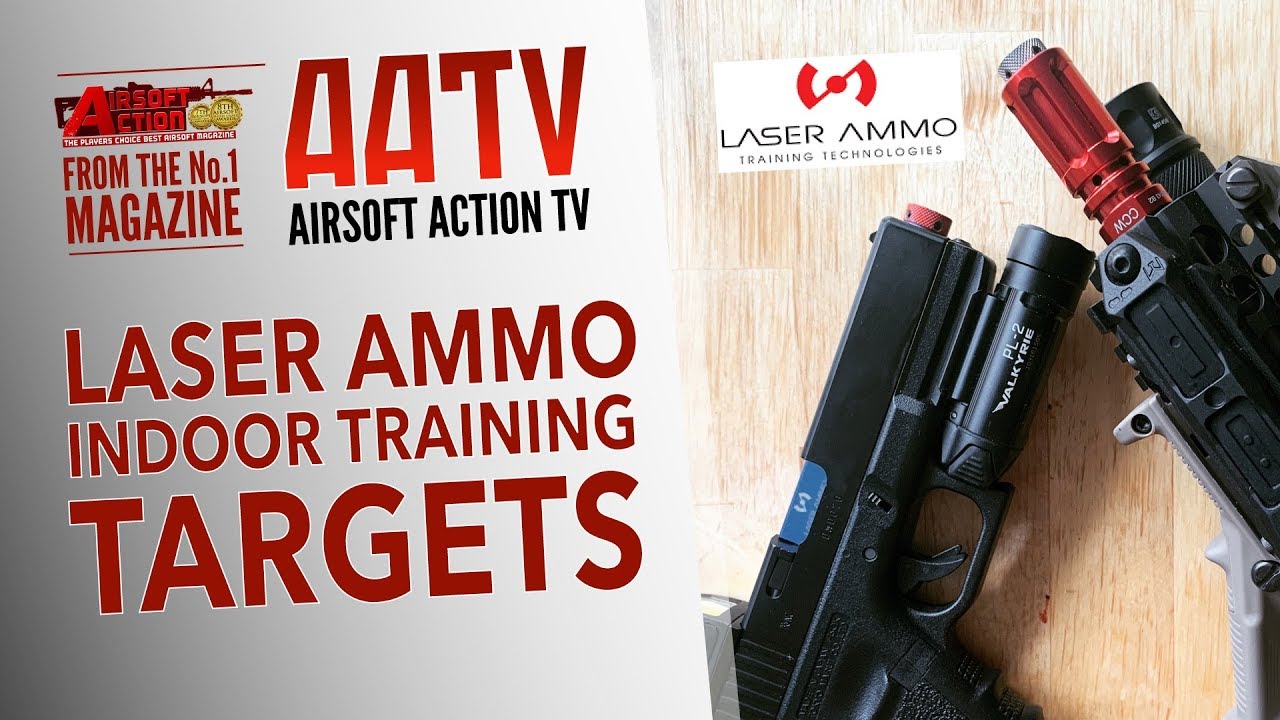 Laser Ammo Target Systems, Indoor Airsoft Training