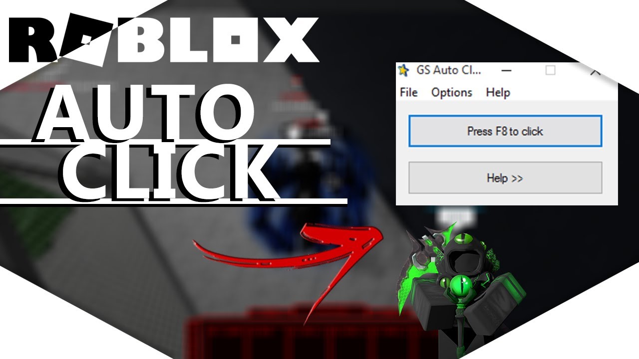 MELHOR AUTO CLICKER PARA ROBLOX - CONFIGURANDO GS AUTO CLICKER 