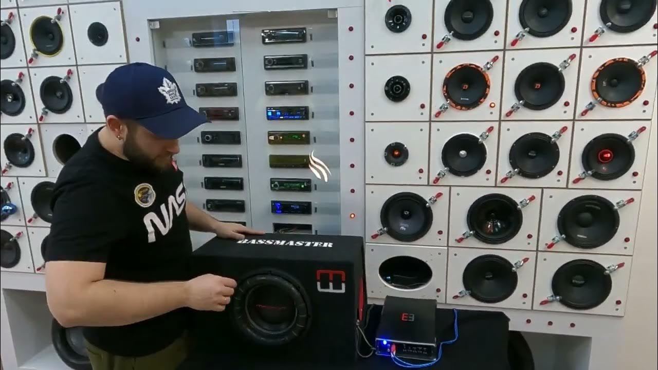 BassMaster отличный саб для начинающих Magnum MBW 1022 - YouTube