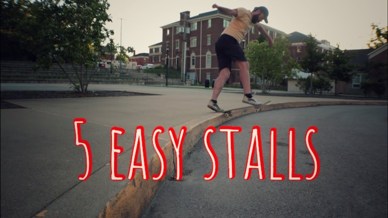 5 easy ledge stalls on a Skateboard 