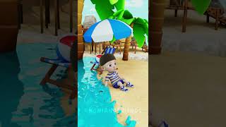 Beach Day Ruined by Water 😭🏖️ #shorts #funny