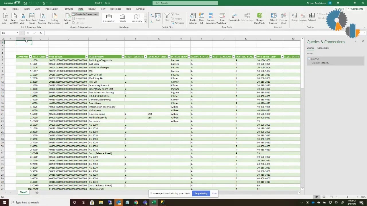 New パラメータを使用したExcelでのSQLServerデータのクエリ