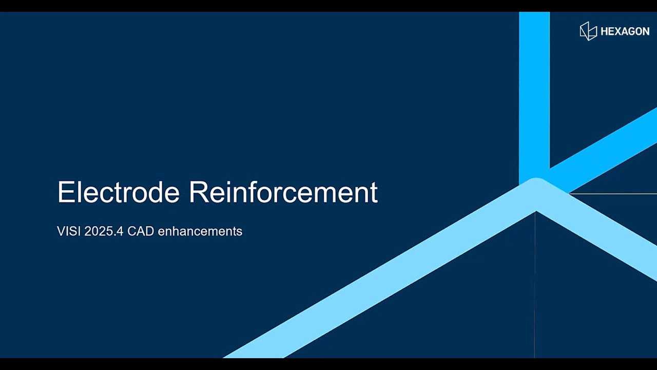 VISI 2025.4 | Electrode Reinforcement for Stronger, More Reliable EDM Design