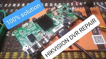 Hikvision dvr no display problem 100% solution ! hikvision dvr power problem ! DS-7204HQHI-F1