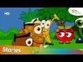 Popular Funny Animated Series For Kids | Fruit Salad - Pina And Chicas Race