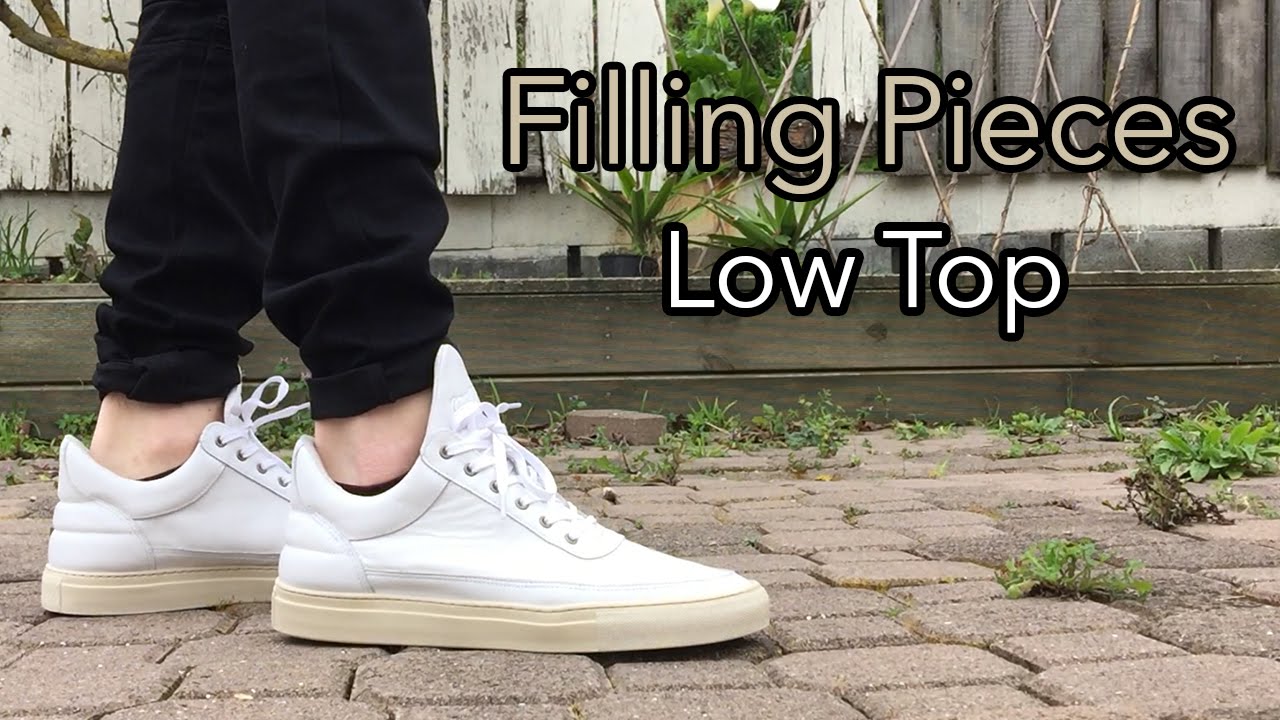 filling pieces low top ghost matt nubuck white