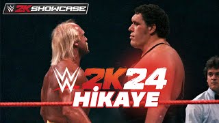 HULK HOGAN VS ANDRE THE GIANT / WWE 2K24 SHOWCASE TÜRKÇE