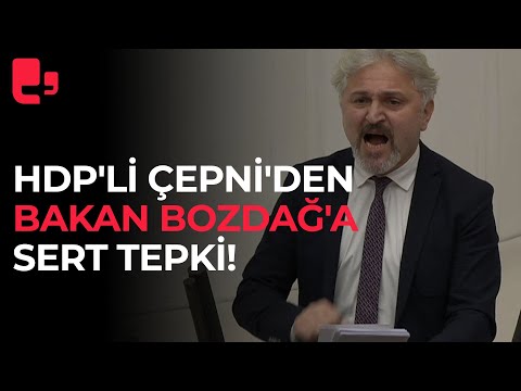 HDP'li Murat Çepni'den Bakan Bozdağ'a tepki!