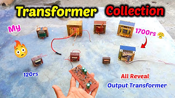 My Output Transformer Collection! All Amplifier Boards Working🔥Bought Output Transformer Full power