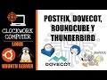 Servidor de correo local con postfix  dovecot  roundcube y thunderbird