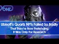 Ubisoft Quartz NFTs Failed So Badly They&#39;re Now Pretending It Was Only For Research