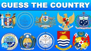 Guess All Countries In Oceania By Coat Of Arms (National Emblem) - Quiz Guess The Country