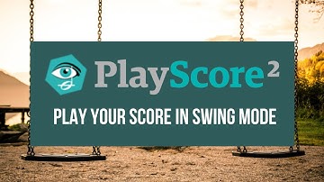 SWING RHYTHM PLAYBACK TUTORIAL - TAP THE COGWHEEL THEN TURN ON SWING TOGGLE UNDER DOCUMENT SETTINGS!