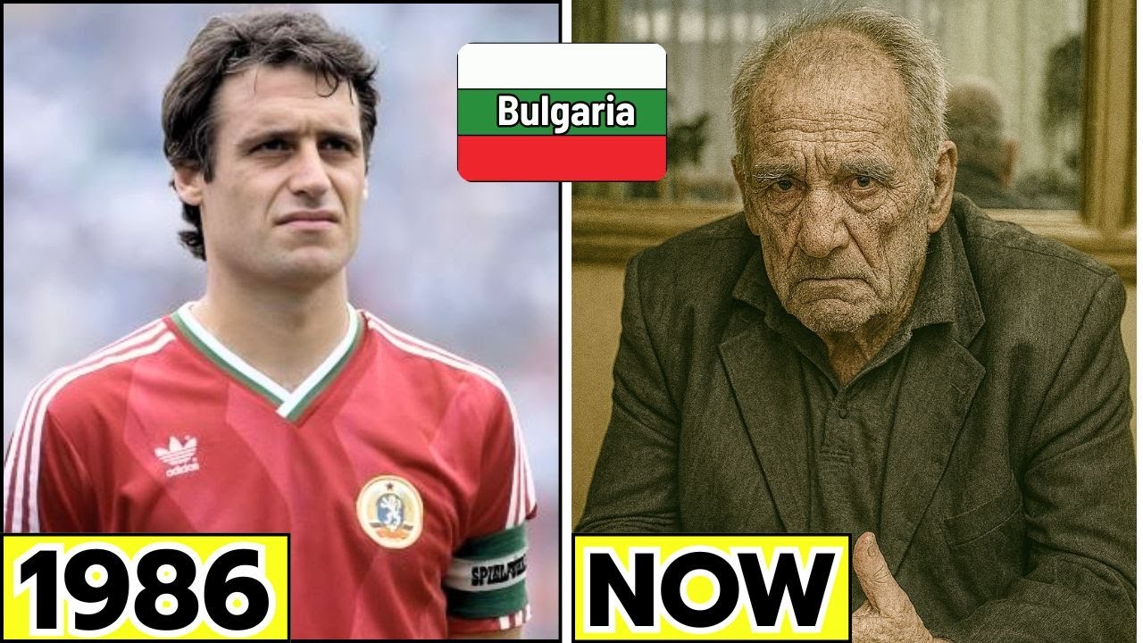Bulgaria 🇧🇬 World Cup 1986 Squad ⚽ Then and Now