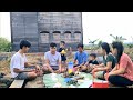 MAKAN BEBEK PANGGANG DUA EKOR DI LADANG LANGSUNG MAKAN BERSAMA KELUARGA