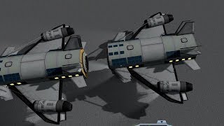 KSP - Modular Airliner Ground Based Decoupling And Redocking Testrun
