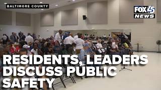 LIVE: Baltimore County Public Safety Town Hall