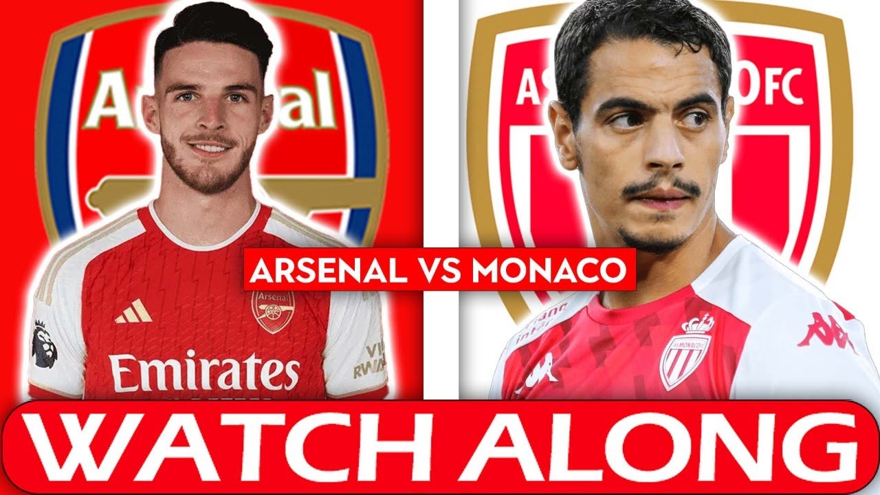 Arsenal 1-1 Monaco Emirates Cup Live Watch Alongdeludedgooner