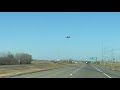 Airliner Makes Very Low Approach in Salina