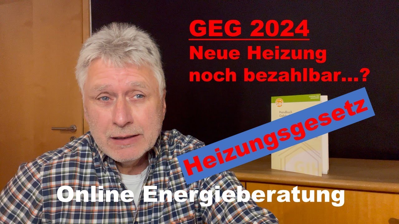 GEG 2024 und die 65 % EE-Regel | Live Talk