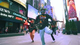 AFRO DANCE IN TIMES SQUARE  [Official Dance Video] Mr Shawtyme