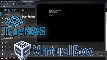 Running a TrueNAS SCALE VM in VirtualBox