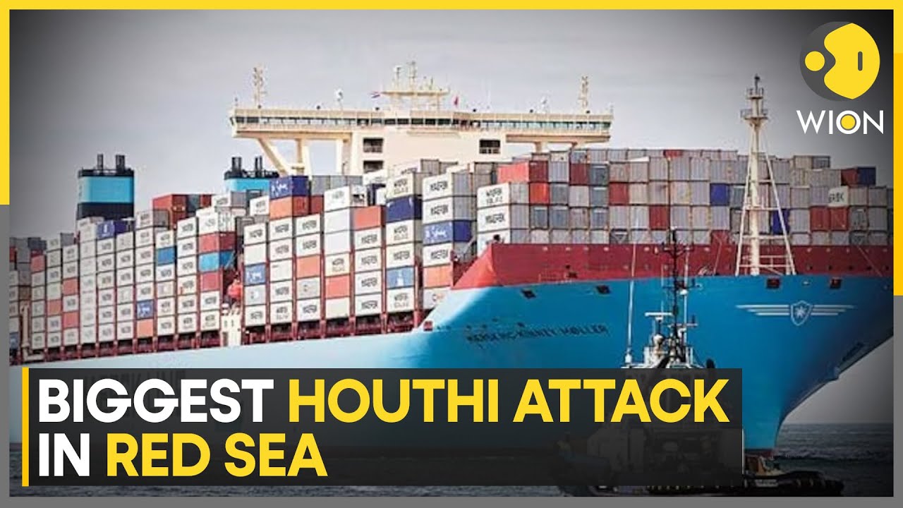 Houthi rebels carry out one of the biggest attacks in Red Sea | World News | WION
