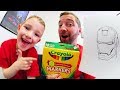 Father VS Son / 3 MARKER CHALLENGE!