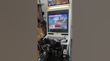 Sega Chihiro Types 3 with OpenJVS en Logitech G25