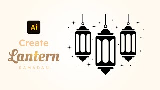 Easy way to Create Lantern (Ramadan) | Illustrator Tutorial screenshot 3