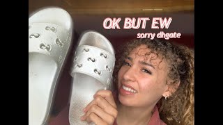 DHGATE GUCCI SLIDES WORTH IT??? (six month comparison) - YouTube