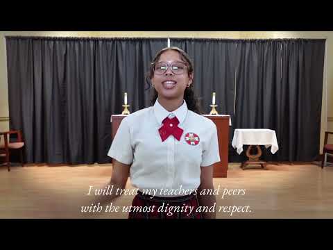 Scholars Pledge - Holy Innocents School