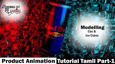 Red Bull Product animation in blender tutorial @chromacutstudios