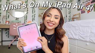 WHAT'S ON MY IPAD AIR 4 + How I Use It To Stay Productive